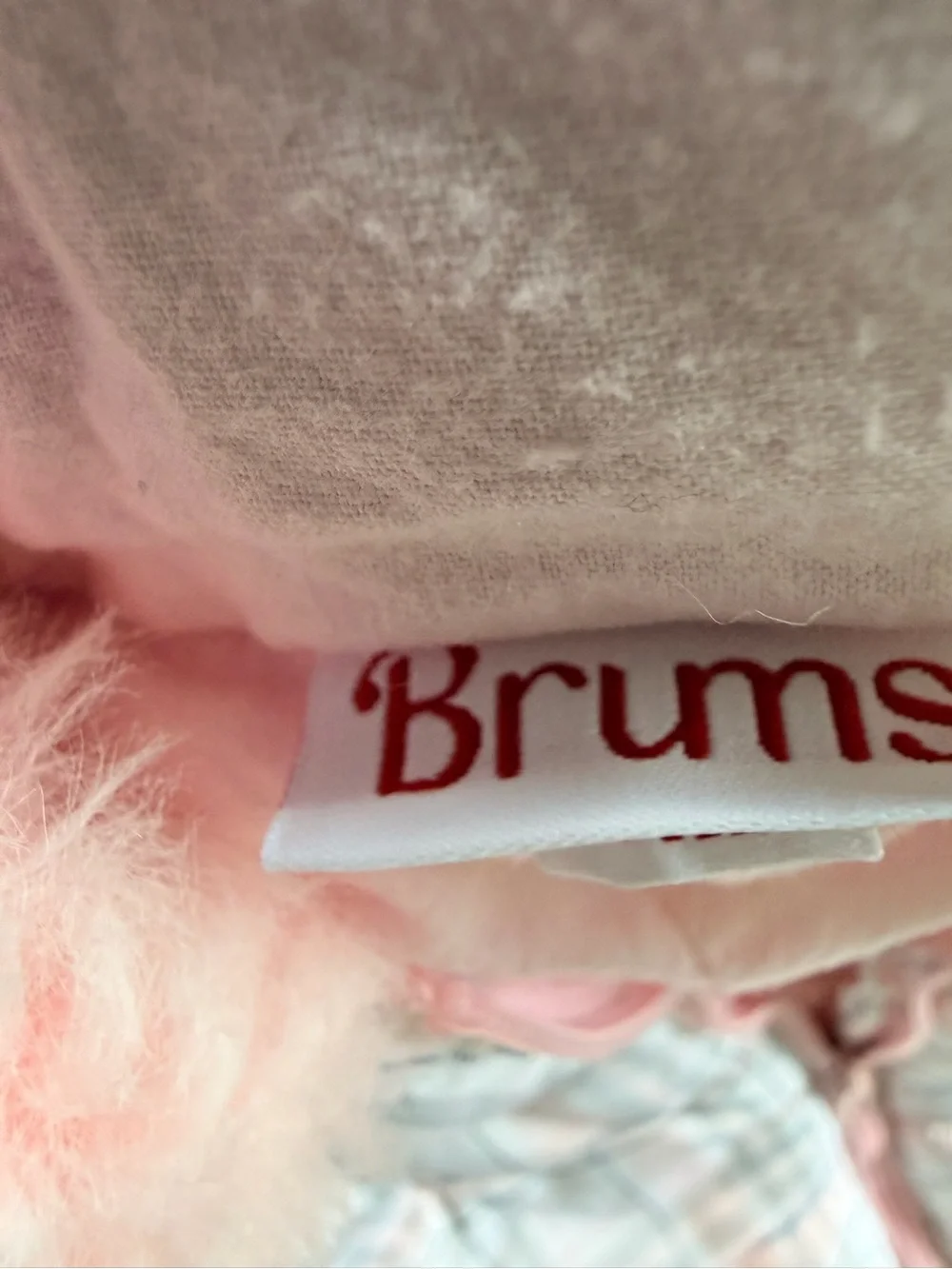 Brums Baby Girl Plaid Puffer Snowsuit with Faux Fur Hood, Size 3 Months